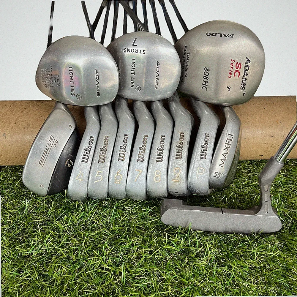 Wilson Adams Taylormade Maxfli Regular Flex Complete Men's Golf Club Set