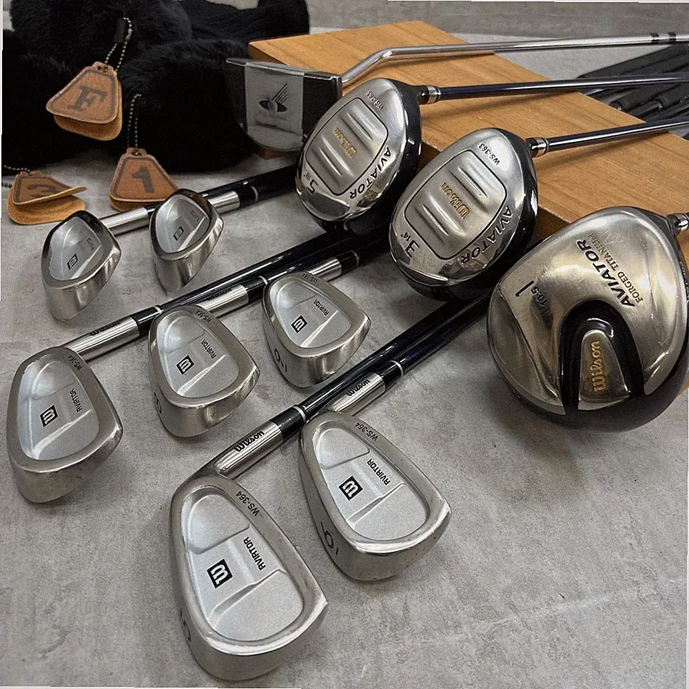 Wilson AVIATOR NEVER COMPROMISE Men's Golf Club Set 11pcs Right Handed Flex S