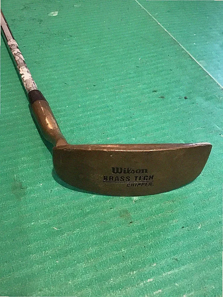 Wilson Brass Tech Chipper RH Milled face chipping iron golf Club
