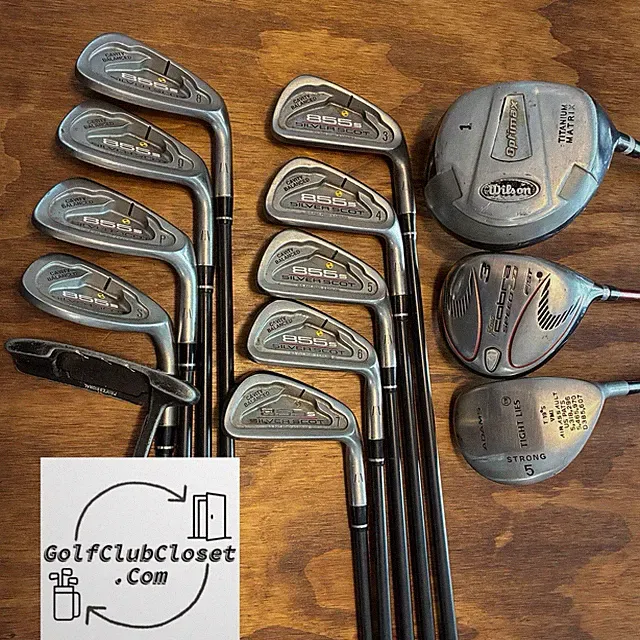 Wilson, Cobra, Adams, Armour Complete Golf Club Set / Regular Flex Graphite