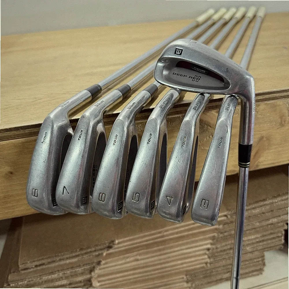 Wilson Deep Red II Tour Iron Set 3-9 Regular Flex Steel Right Hand Golf Clubs