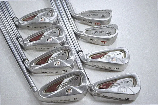 Wilson Di9 3-PW Iron Set Uniflex Right TX 99 Superlight Steel # 213562