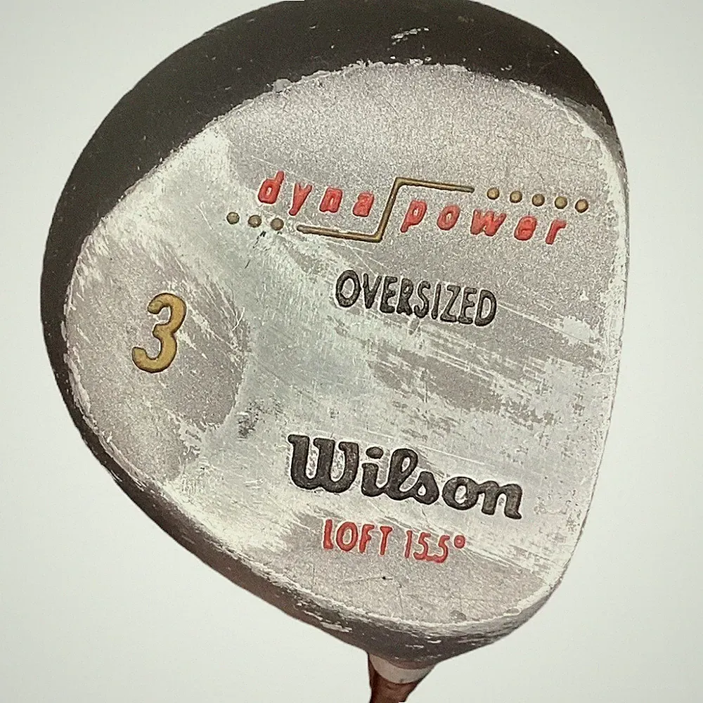 Wilson Dyna Power 3 Oversized Golf Club With Flex Action Shaft & Graphite Techno