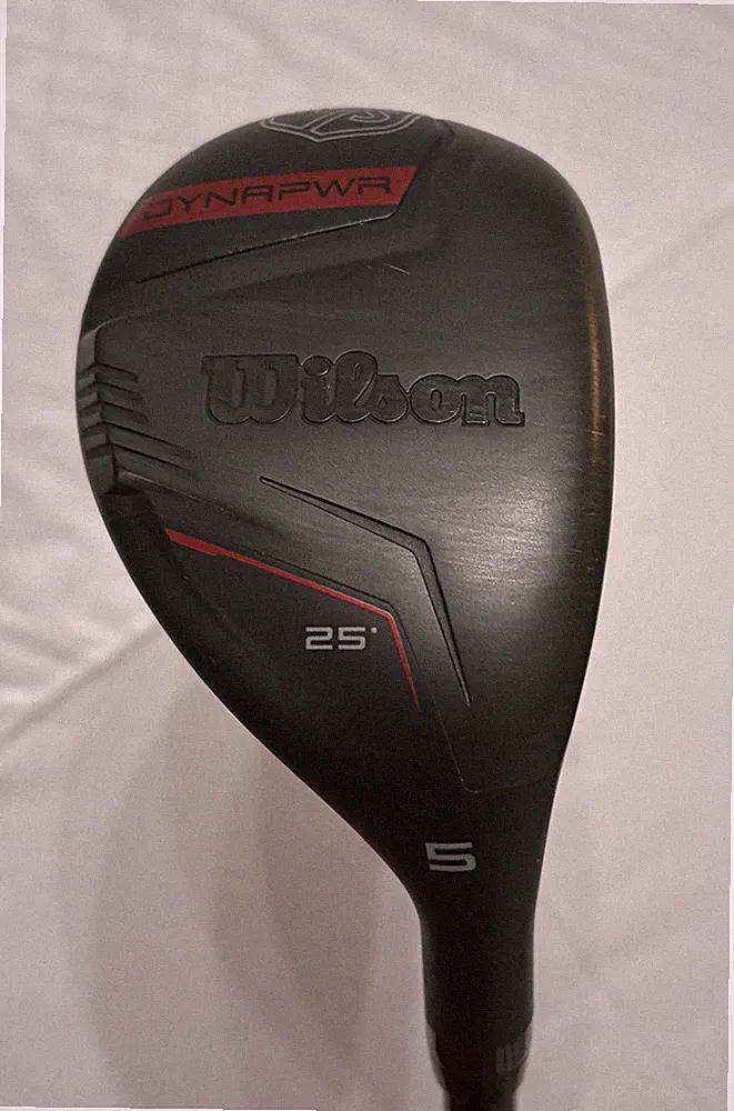 Wilson Dynapower 25* 5 Hybrid RH R-Flex HZRDUS RDX Graphite Shaft. Ex Cond!