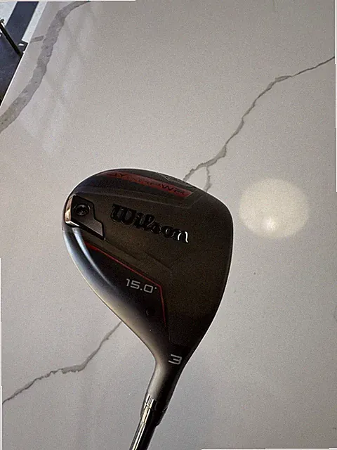 wilson dynapower 3 wood with 7x tr ventus black shaft
