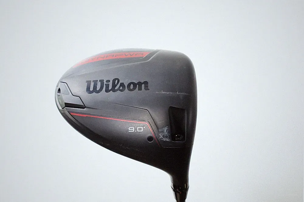 Wilson Dynapower Carbon 9° Driver Stiff Flex Even Flow Riptide 50 Good