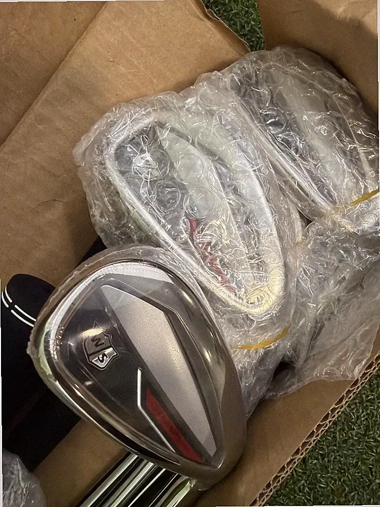 Wilson Dynapowr Iron Set Steel Regular 5-AW New Dynapower Golf Prior Generation
