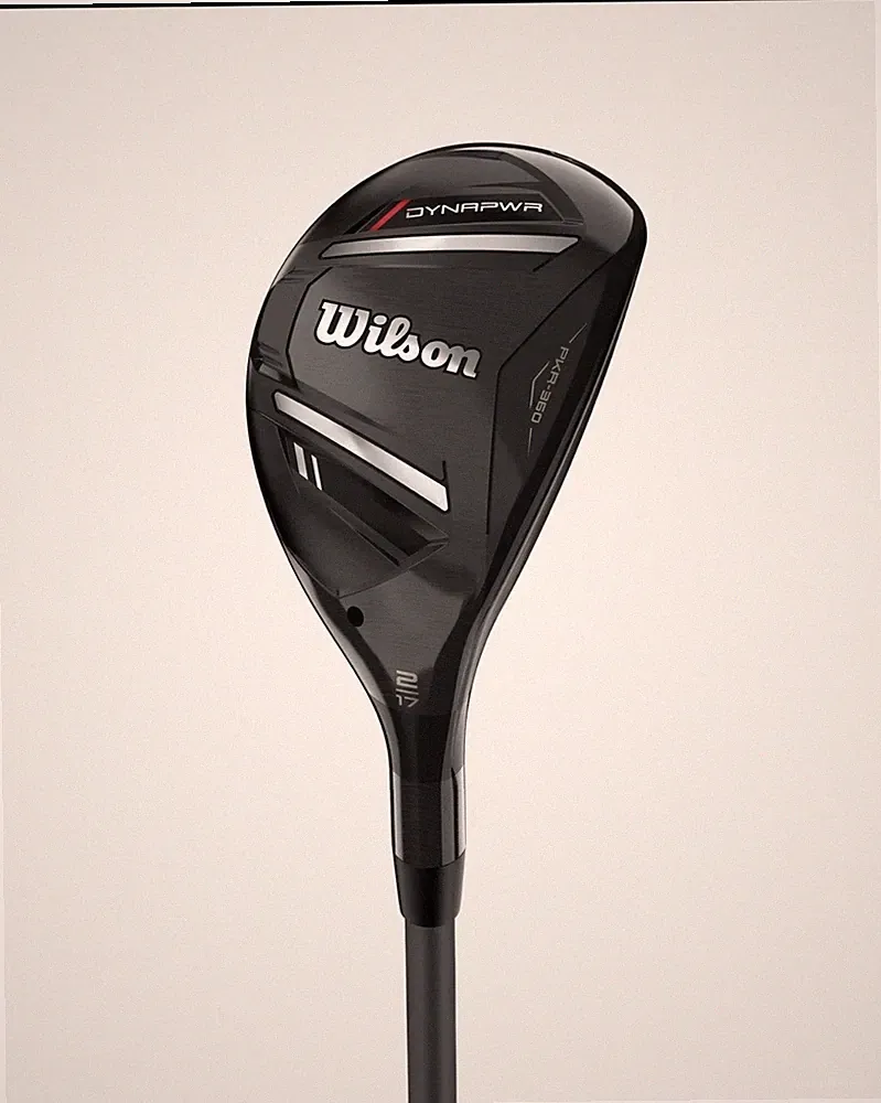Wilson DYNAPWR 5 Hybrid RH 25 degree Regular True Temper Denali Red shaft