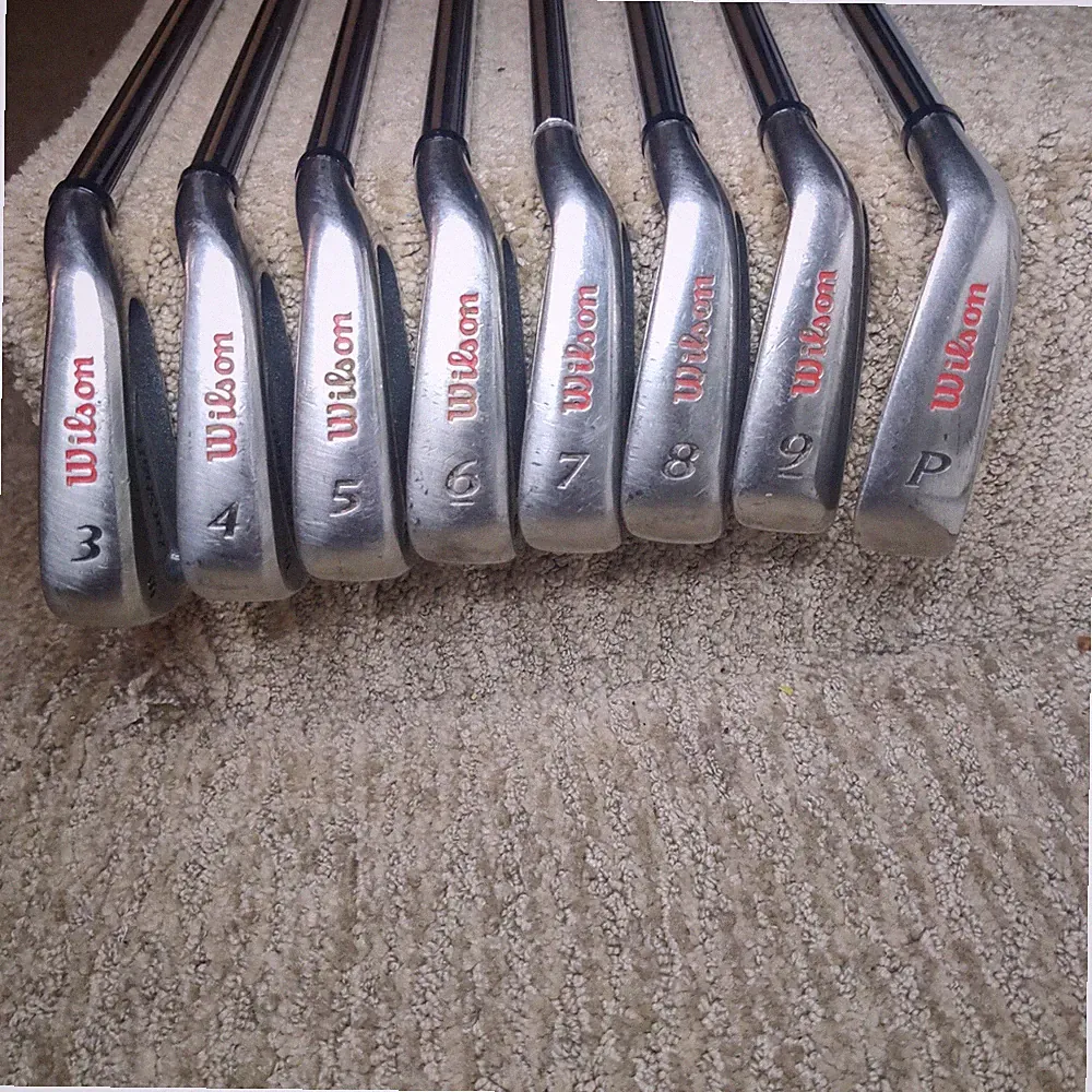 Wilson Fat Shaft FS Iron Set 3-PW Regular Flex Steel Shafts RH Golf Club Set