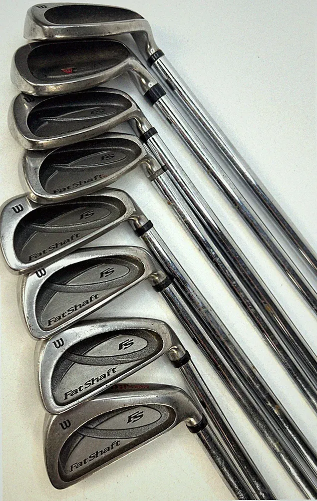 Wilson Fat Shaft Golf Club Iron set 3,5,6,7,8,9,S-P-W/S Staff Regular Flex