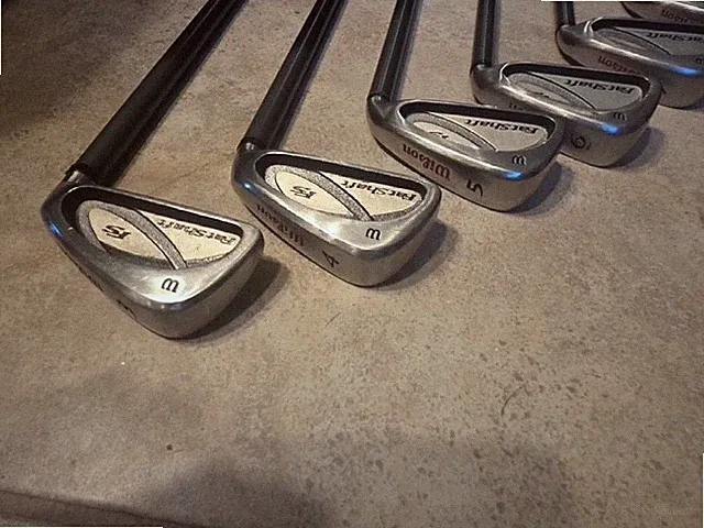 Wilson Fat Shaft HyperCarbon 535 R Flex Mens RH Shaft 3-9/S-L-G-PW 11 Total Iron