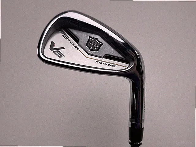 Wilson FG Tour V6 Single 7 Iron KBS 120g Stiff Steel Mens RH