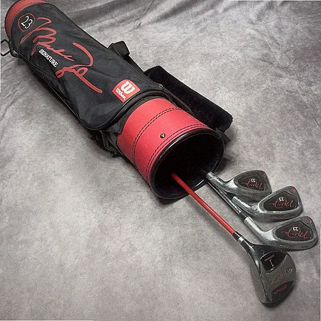 Wilson Golf Club Set Junior Michael Jordan Signature Driver 5 7 9 Iron Bag USA
