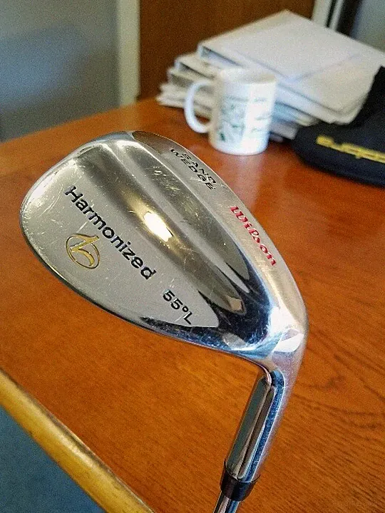 Wilson Harmonized Men's RH 55*L Sand Wedge Golf Club
