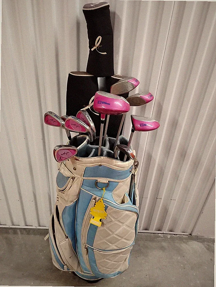 Wilson Hope Breast Cancer Awareness Women’s Golf Club Set of 10 Ladies Set Rare