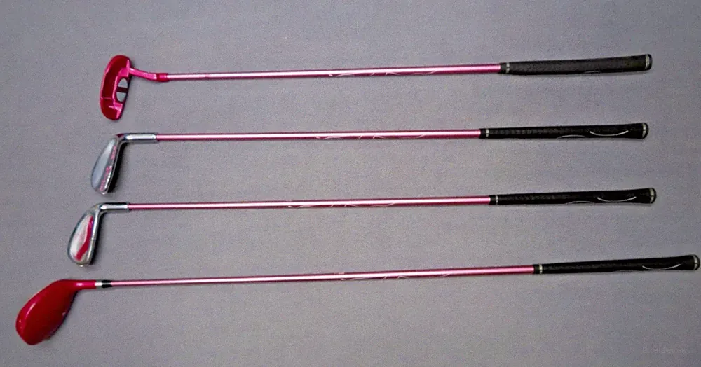 Wilson Hope Girls Junior Golf Set Driver 6 Iron Wedge Putter RH (4 Clubs)