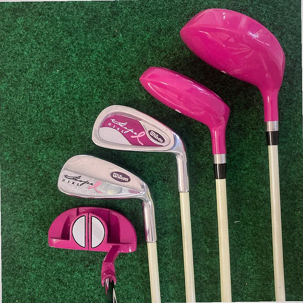 Wilson HOPE Junior Girl Breast Cancer Golf Club Set. Read Description for size