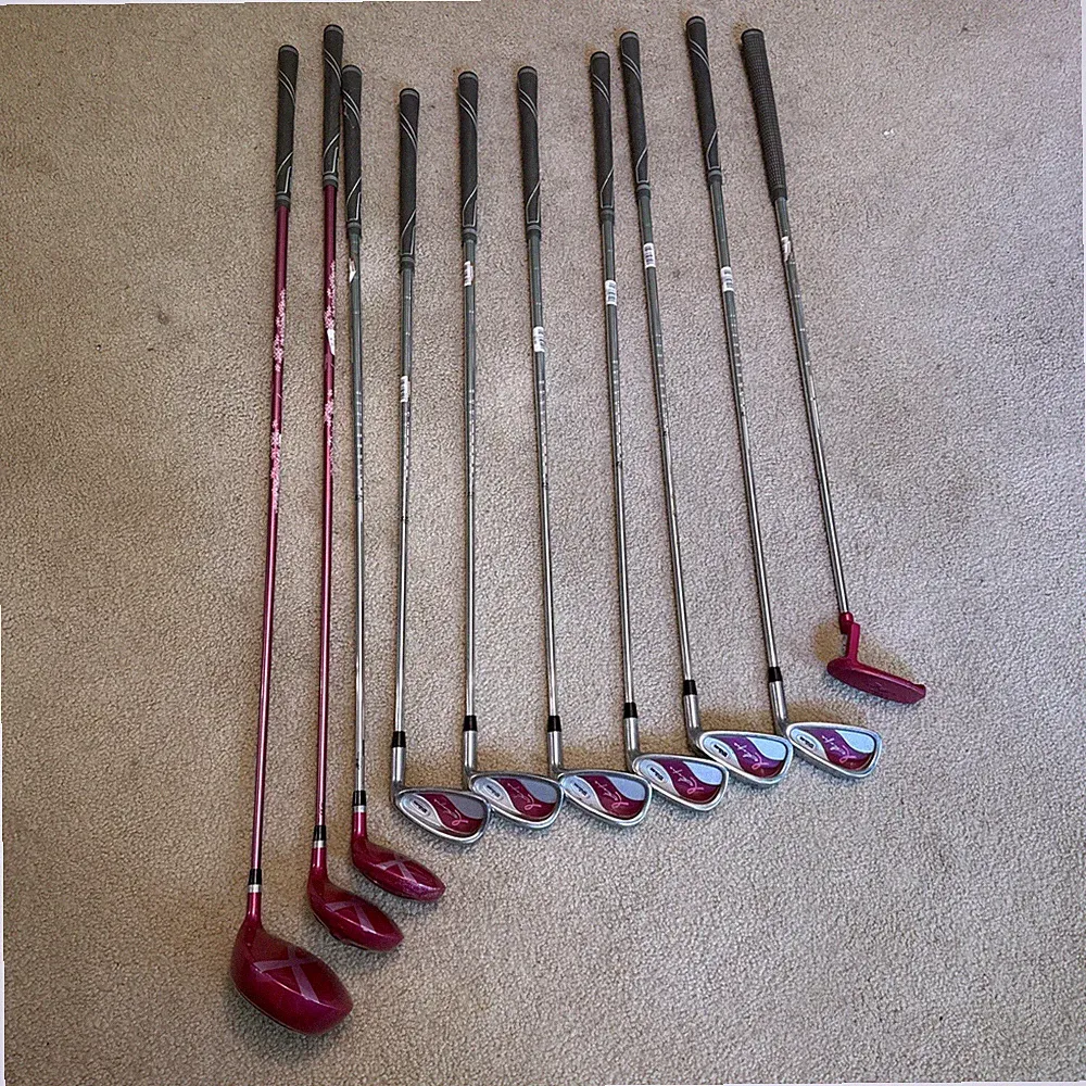 Wilson Hope Women’s Golf Club Set Pink Ladies Flex Missing 3 & 5 RH NICE!