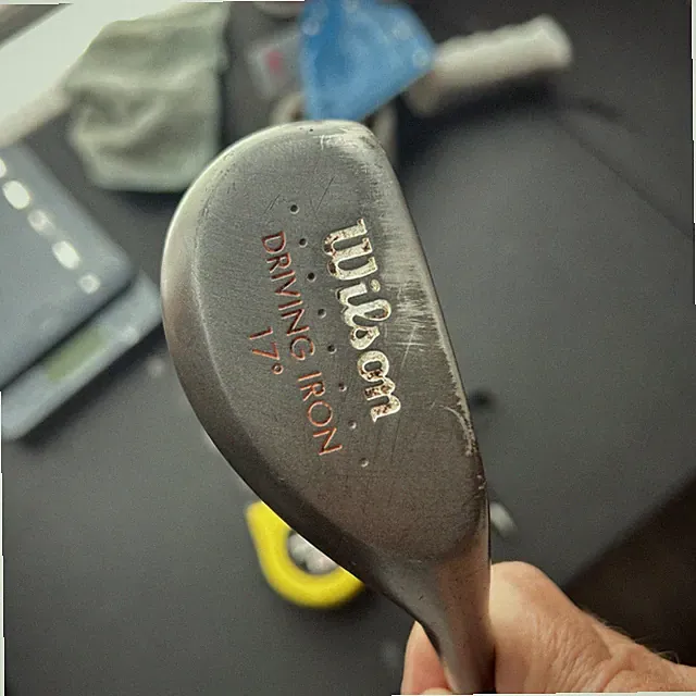 Wilson Hybrid Driving Iron with Graphite Shaft 17* RH 40.5” New Lamkin Grip