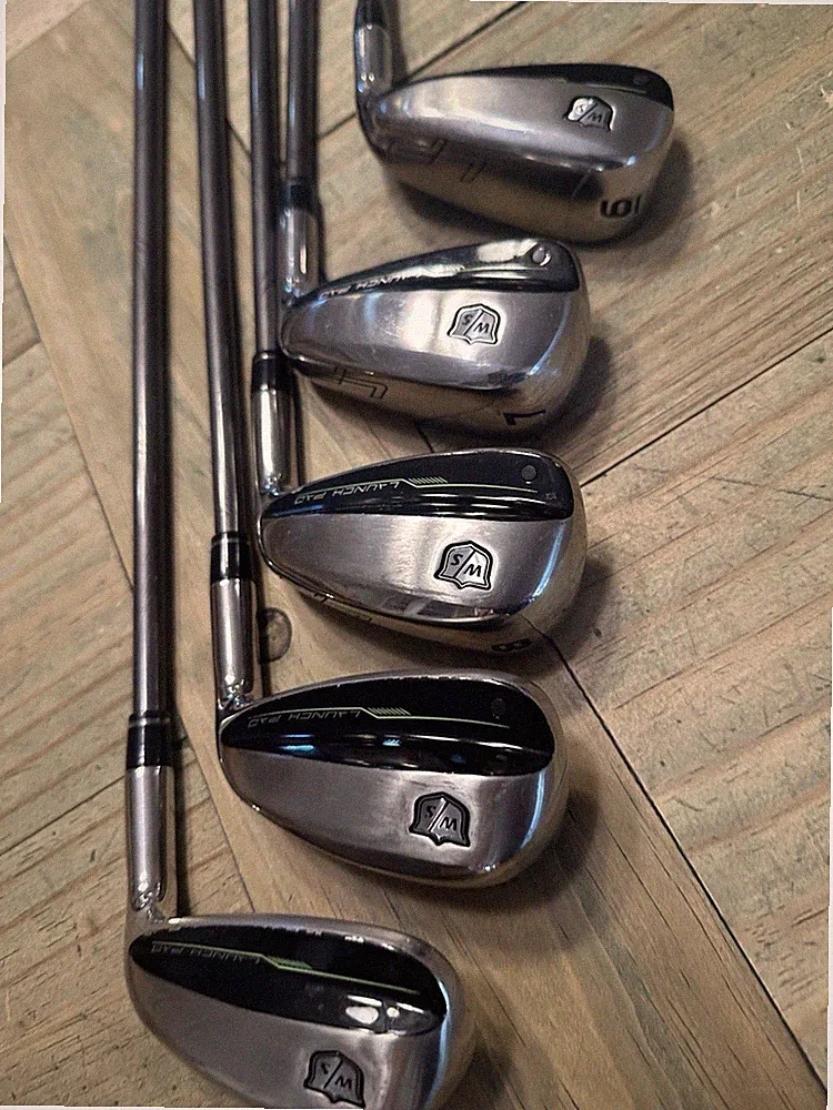 Wilson Launch Pad 2 Golf Club Combo 4h, 5h, 6-PW Evenflow Graphite Regular Flex