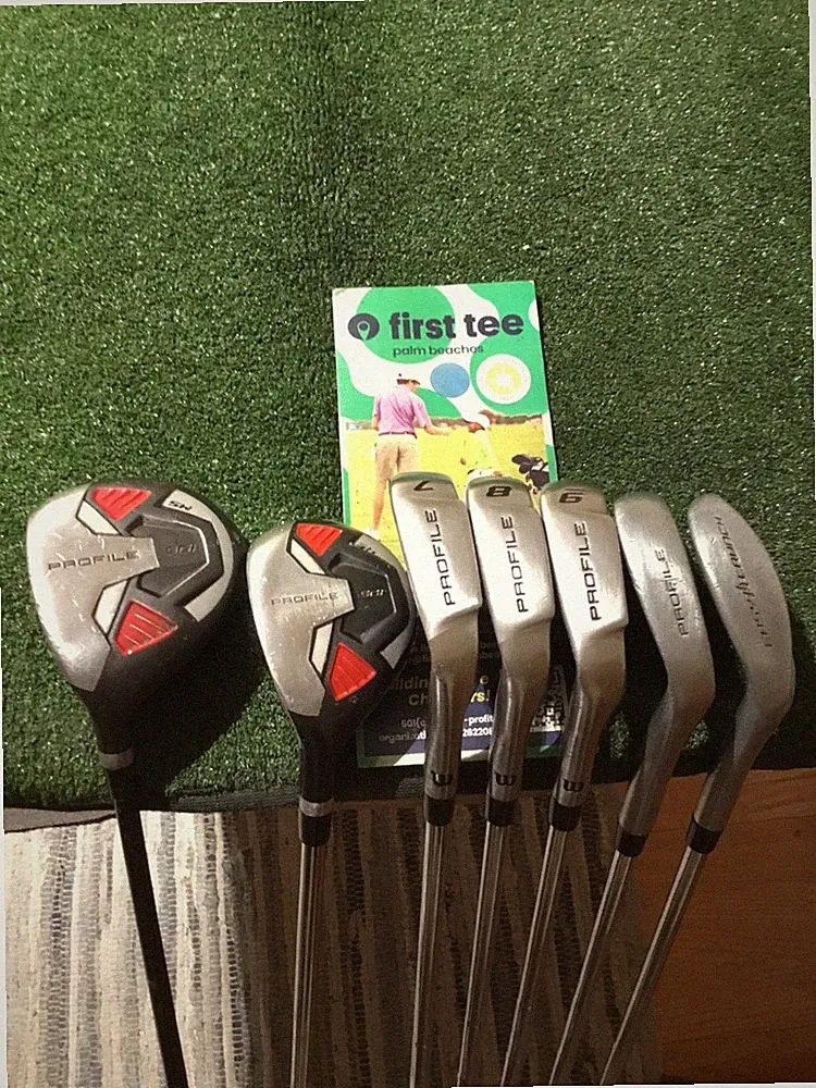 Wilson Left Handed Profile Set (5W, 5H, 7-PW-SW) Men’s Steel Shafts (LH) READ