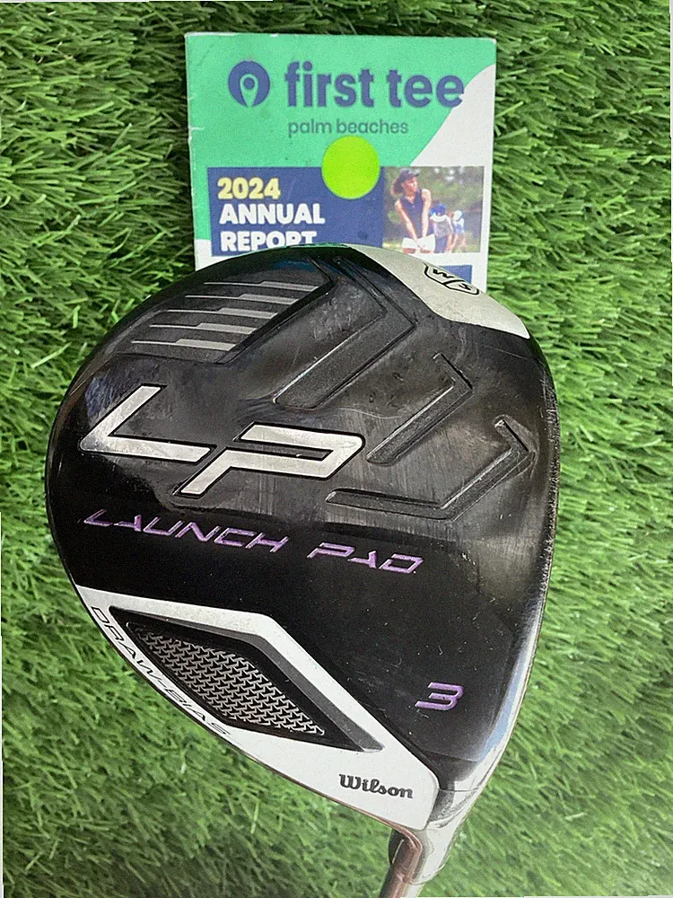 Wilson LP Launch Pad Draw Bias Fairway 3 Wood With Helium Ladies Graphite Shaft