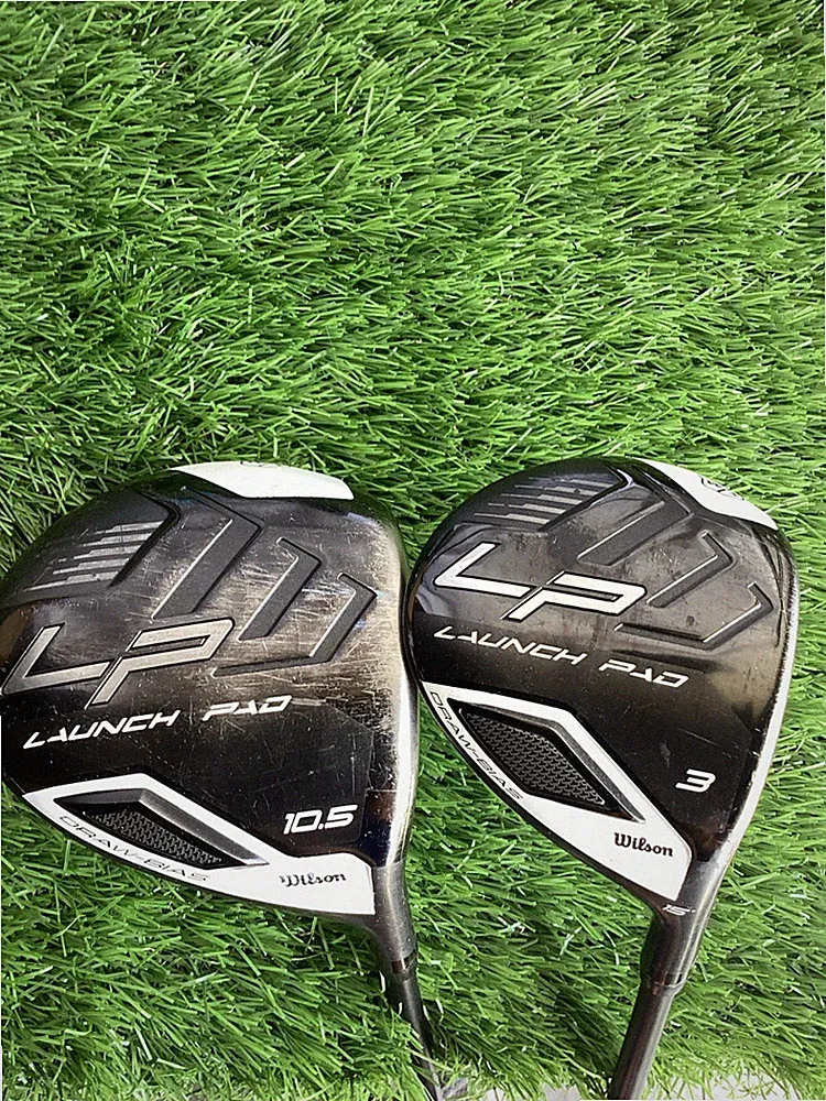 Wilson LP Launch Pad Draw Bias Fairway Woods Set Driver & 3 Wood Regular Graphit