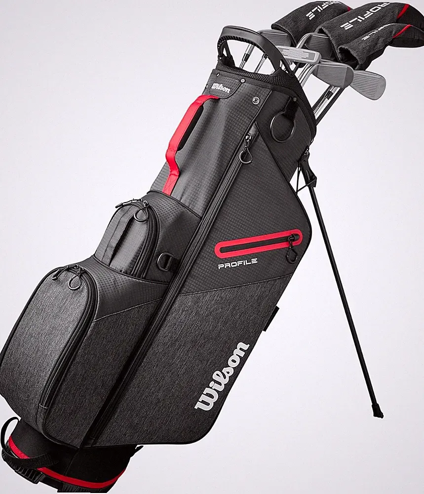 Wilson Men's Profile Complete Golf Set with Stand Bag - Right Hand, Regular