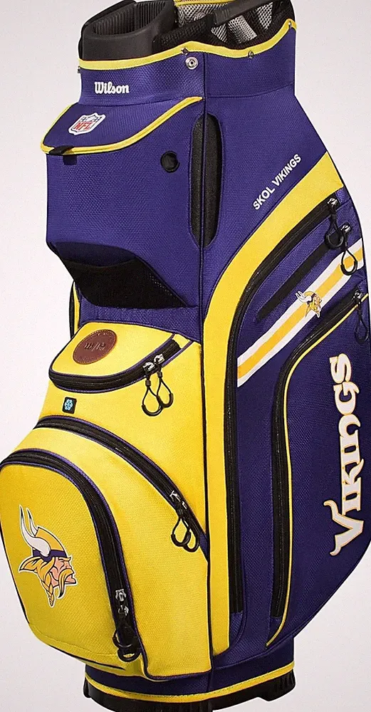 Wilson NFL Golf Cart Bag Minnesota Vikings