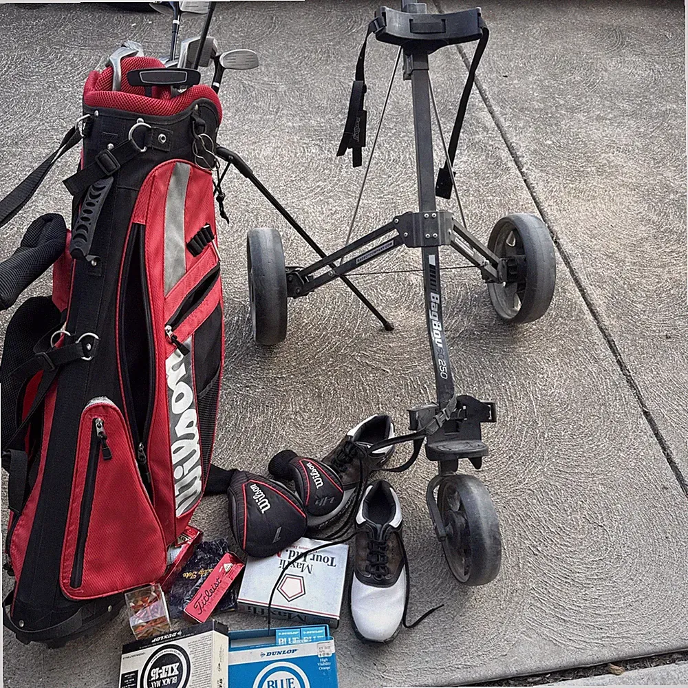Wilson Optimax Golf 11 Club Set w/ Stand Bag