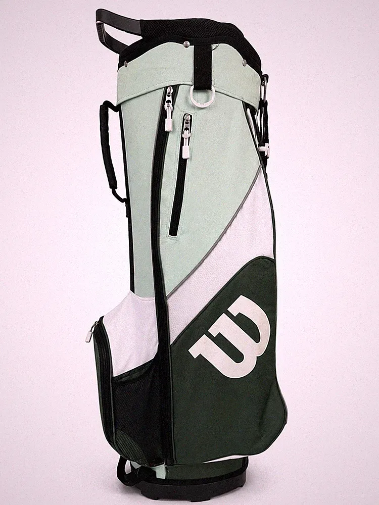 Wilson Profile Golf Bag Green White Carry Cart Bag w/ Headcovers