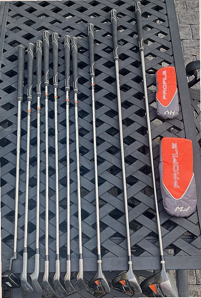 Wilson Profile Golf Clubs Driver, Fairway Wood, Hybrid, 6-9 Iron, Wedges, Putter