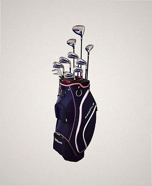 Wilson Profile SGi Package set woods / hybrid/ irons /putter/Cart Lady RH Petite