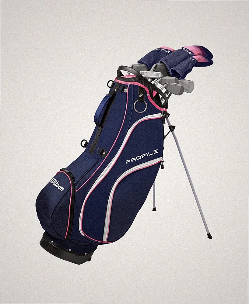 Wilson Profile SGi Package set woods / hybrid/ irons /putter/ Stand Lady RH