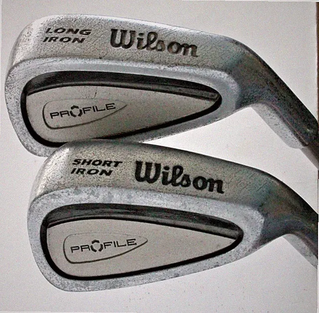 Wilson Profile Short (33") + Long (34") Irons Junior Flex Graphite RH #3409