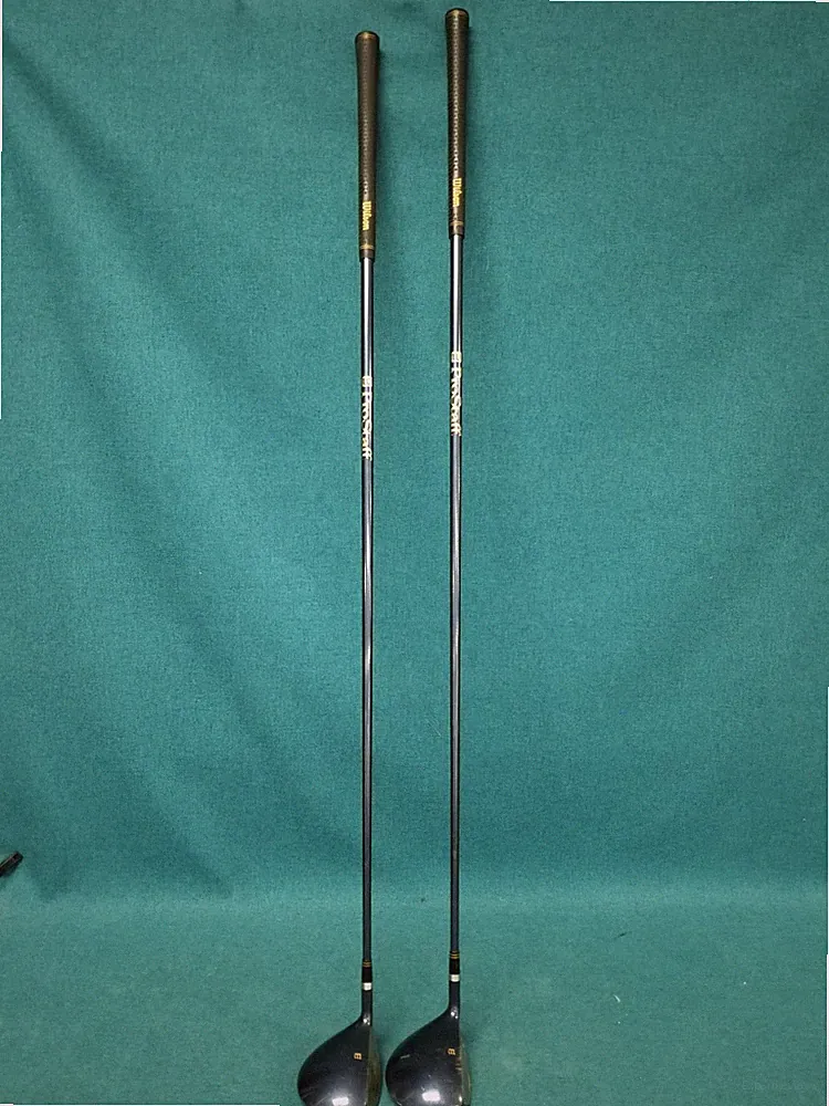 Wilson ProStaff Offset 3 & 5 Fairway Woods R-Flex Graphite Set of 2
