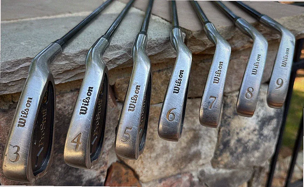 Wilson ProStaff OS 3-9 irons Reflex Graphite Standard Flex Mid-KP RH