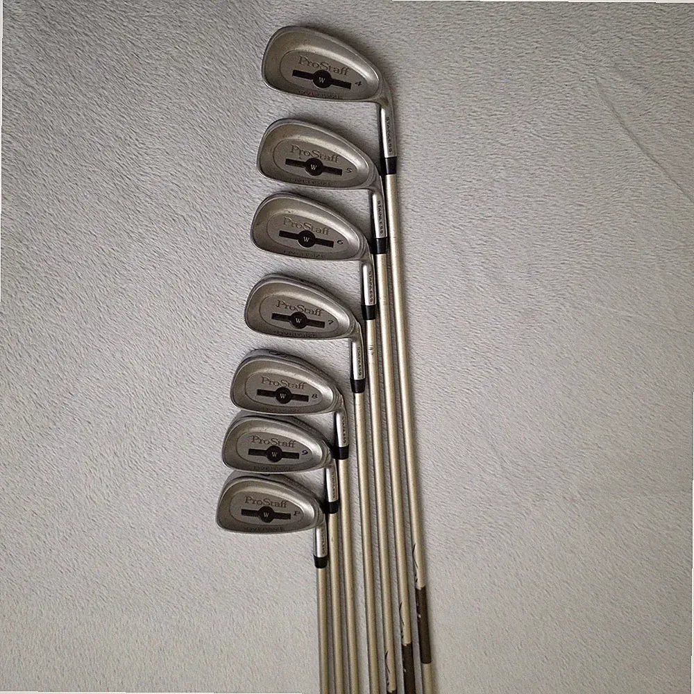 Wilson ProStaff Oversize 4-PW Iron Set Mens RH Graphite Regular Flex Golf Clubs
