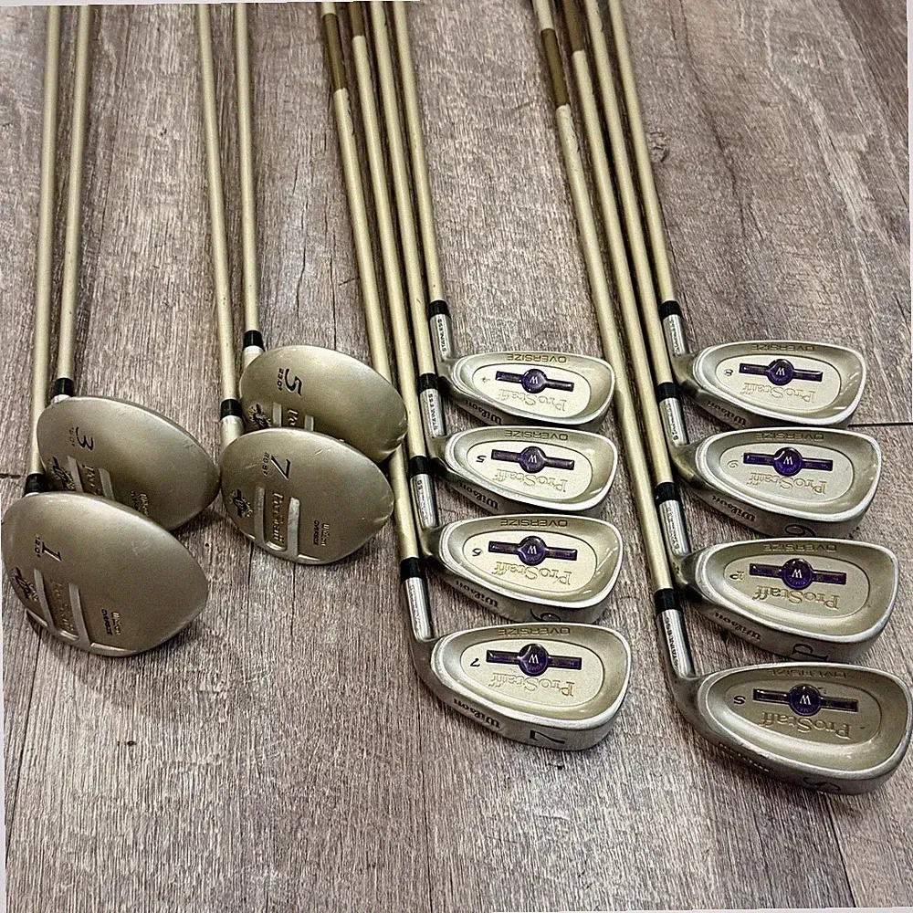 Wilson ProStaff Womens Oversize Complete Set 4-PW-SW + Driver + 3, 5, & 7 Woods