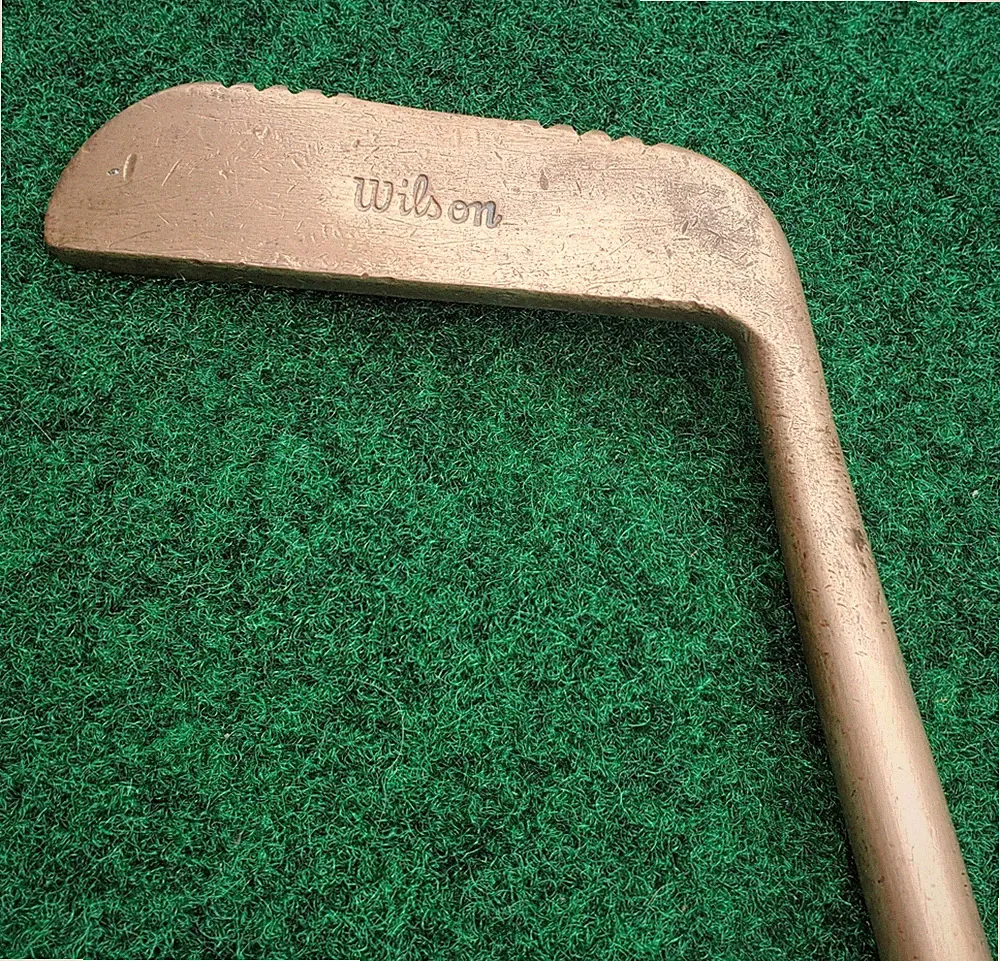 Wilson Ribbed Sole Brass 35 in Putter True Temper Shaft RH
