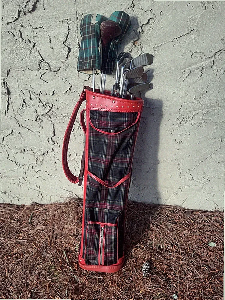 Wilson Sam Snead Blue Ridge Vintage Mixed Golf Club Set Steel Shafts with Bag