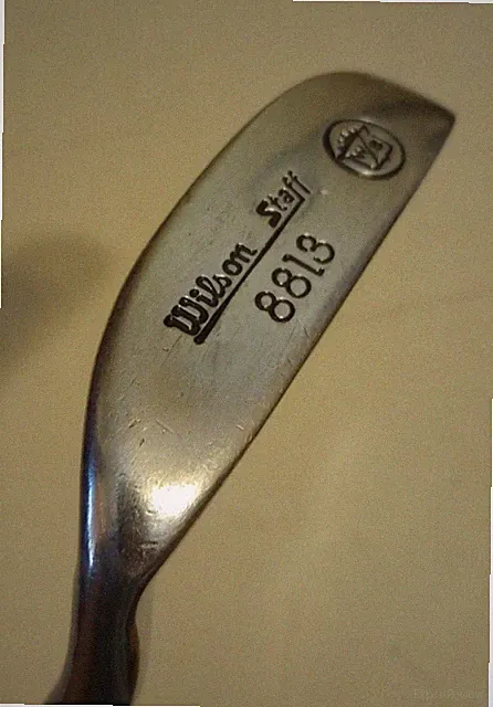 Wilson Staff 8813 Napa Style Heel Shaft Putter RH 35" Star putter Grip VINTAGE