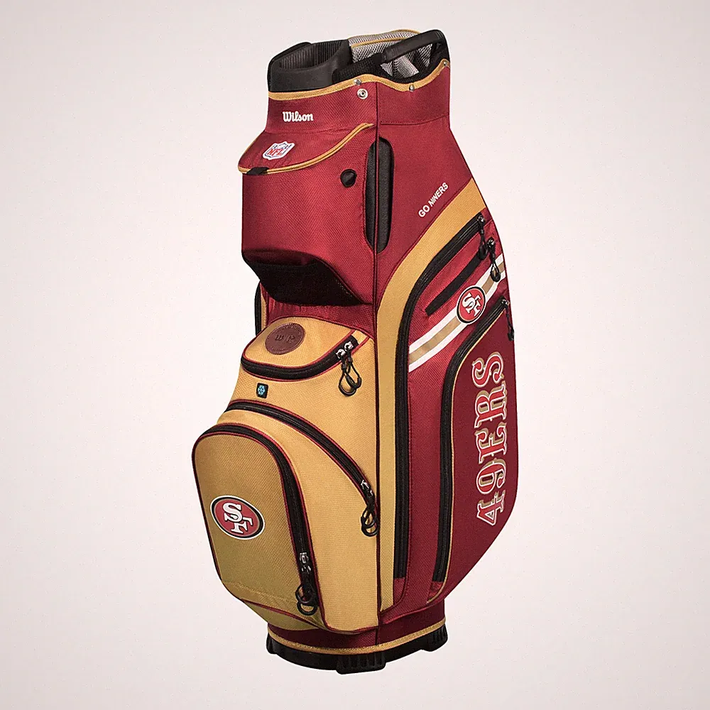 Wilson Staff - All New NFL Cart Golf Bag - San Francisco 49ers