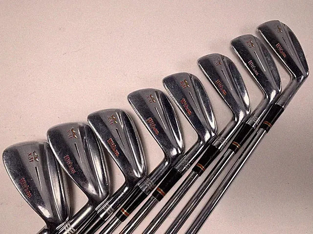 Wilson Staff Blade X 31 Iron Set 2-9 Stiff Steel Mens RH
