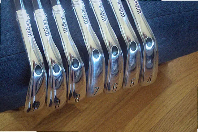 Wilson Staff CB Forged 24 irons 4-PW DG Tour Issue S400 stiff steel std length
