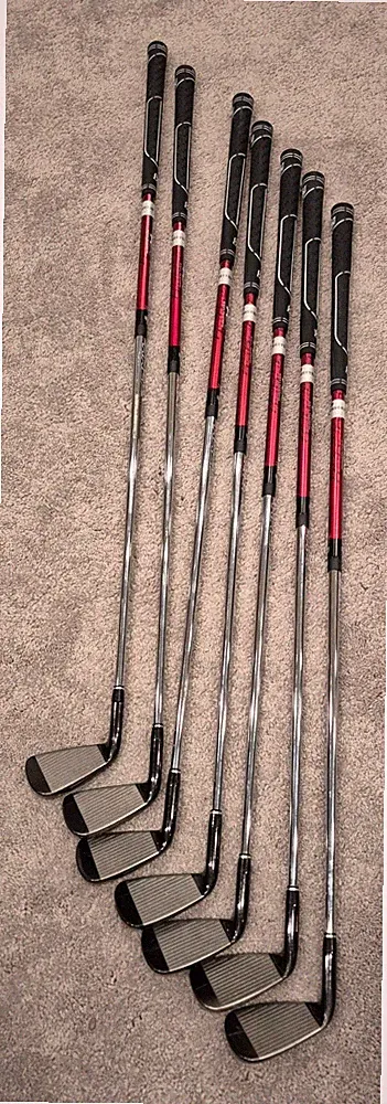Wilson Staff Ci11 golf clubs Irons Half + Half graphite steel 4 5 6 7 8 9 P