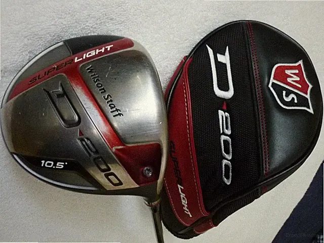 Wilson Staff D200 10.5 Degree Driver Regular Flex UST Elements Chrome Shaft & HC