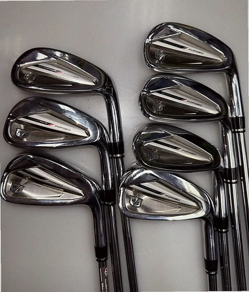Wilson Staff Dynapower Forged Iron Set 5-GW 7pc Steel R Flex RH Silver