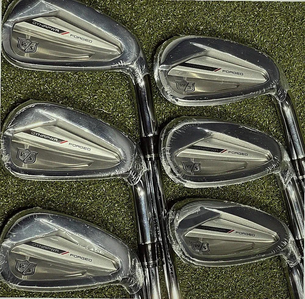 Wilson Staff Dynapower Forged Iron Set 6-PW, GW KBS Tour Lite Stiff Flex RH NEW!