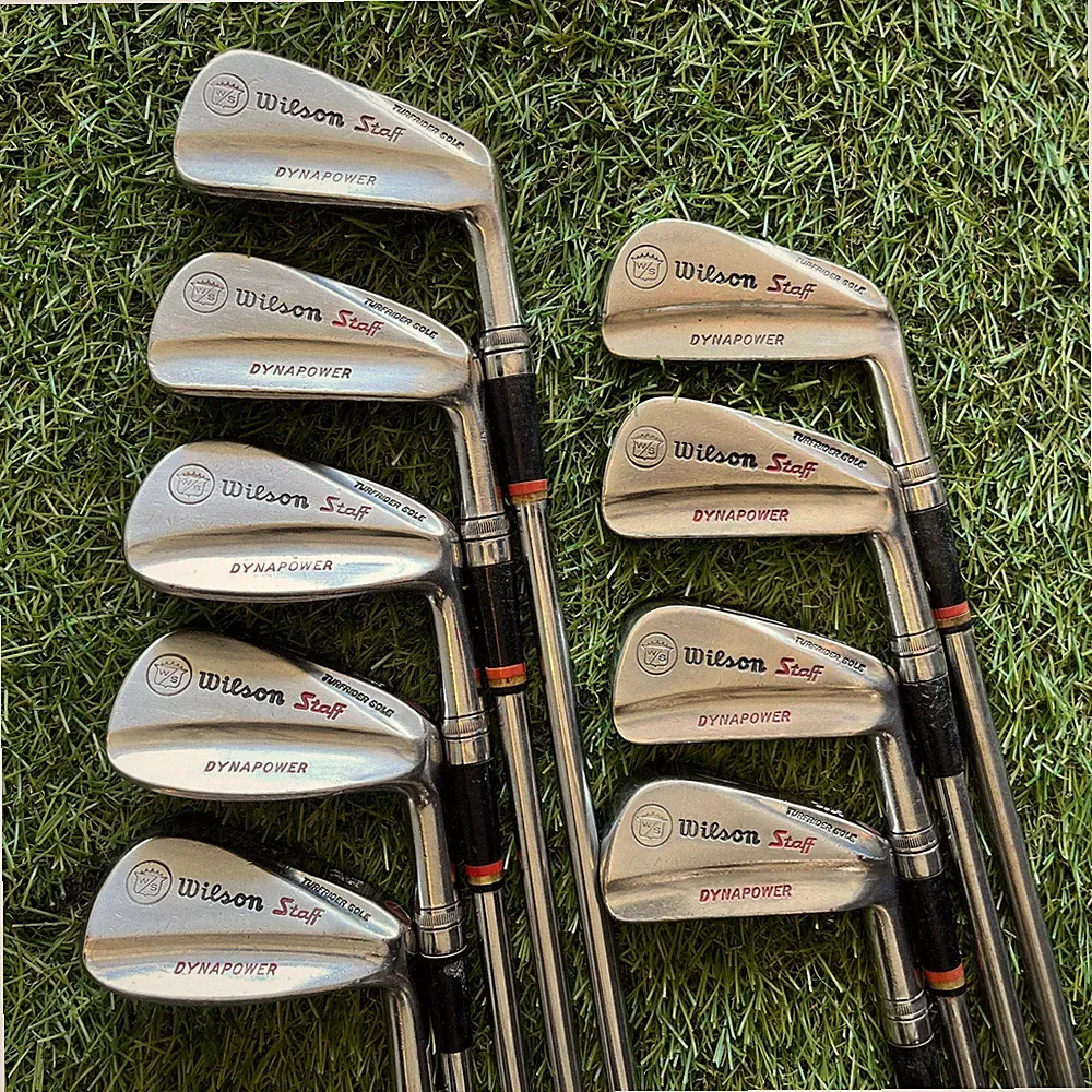Wilson Staff Dynapower TurfRider Sole Iron Set 2-Pw Regular Flex New Grips